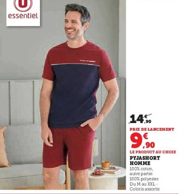PYJASHORT HOMME