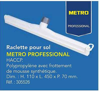 Raclette pour sol METRO PROFESSIONAL