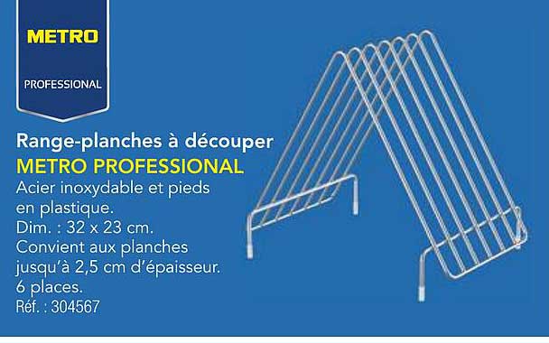 Range-planches à découper METRO PROFESSIONAL