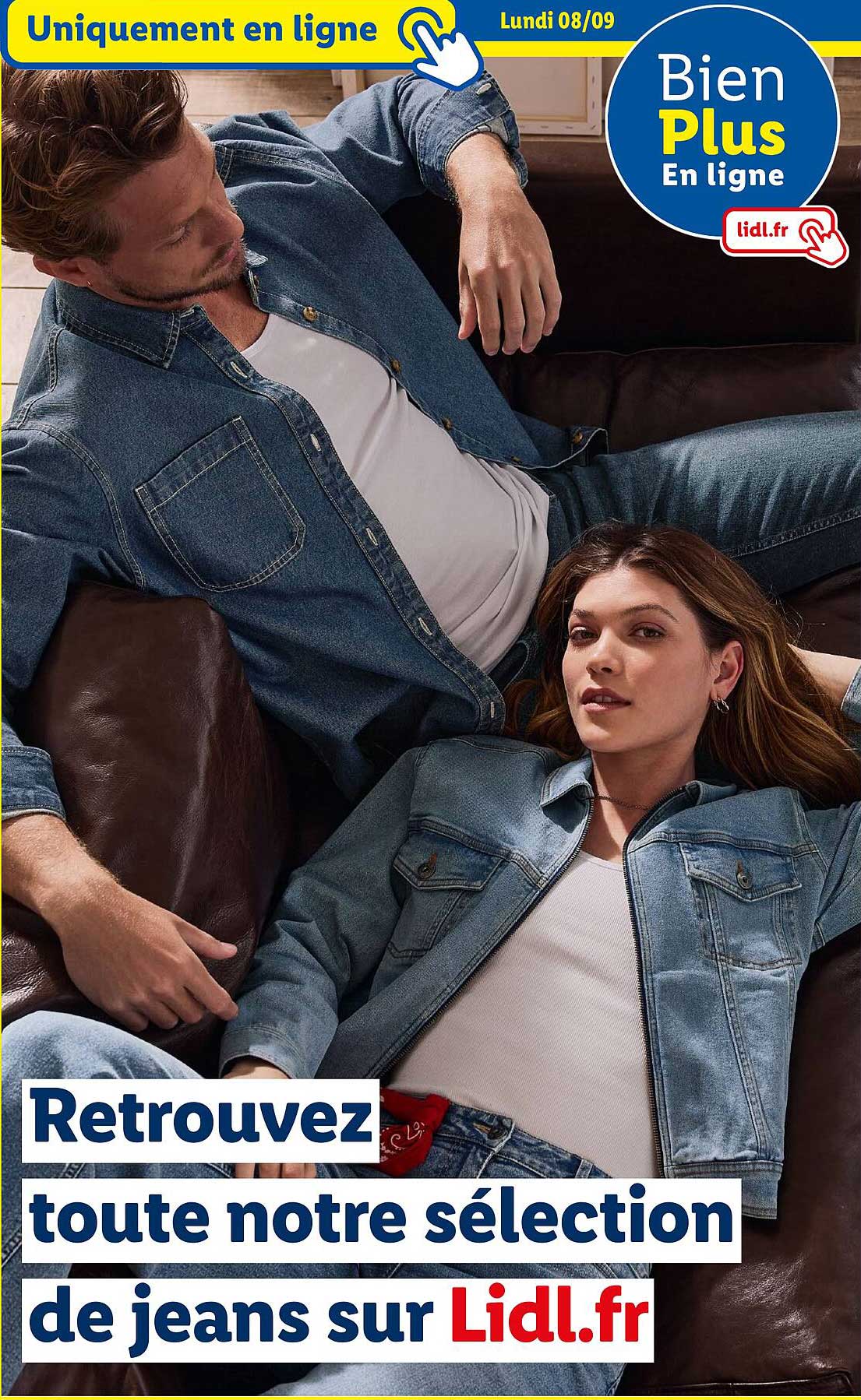 Retrouvez toute notre sélection de jeans sur Lidl.fr
