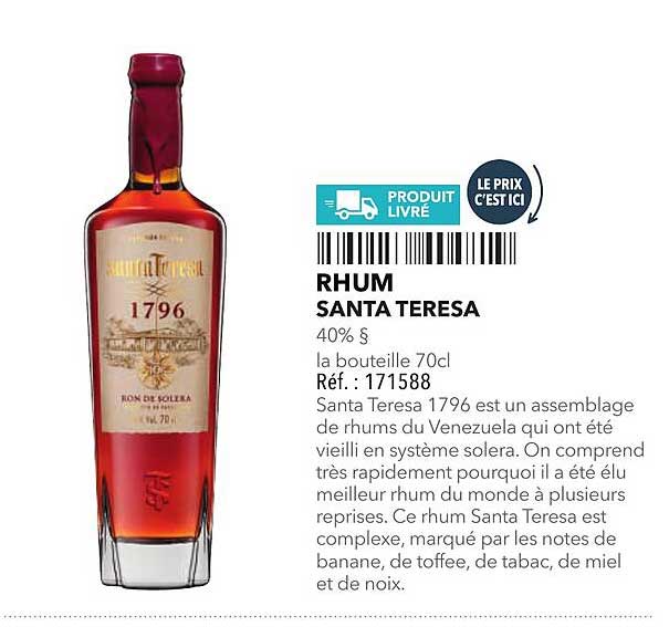 RHUM SANTA TERESA