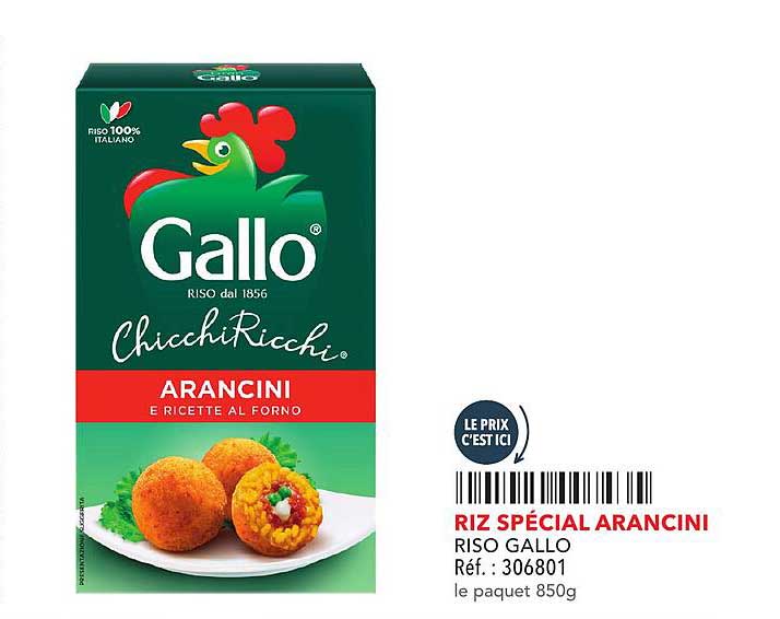 RIZ SPÉCIAL ARANCINI