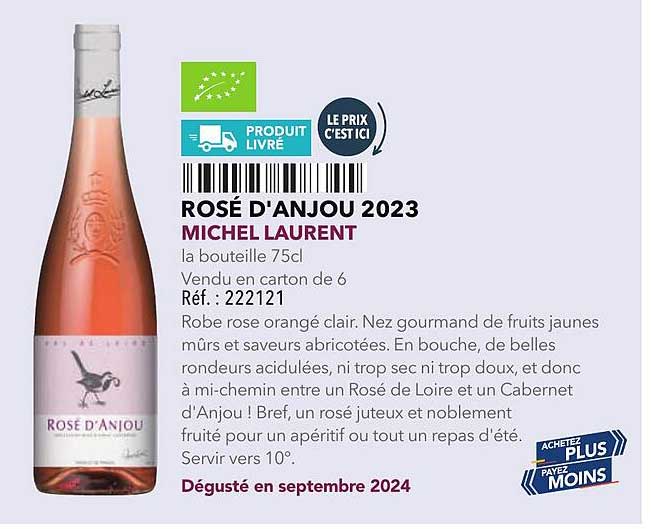ROSÉ D'ANJOU 2023