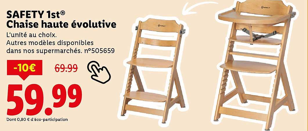 SAFETY 1st® Chaise haute évolutive