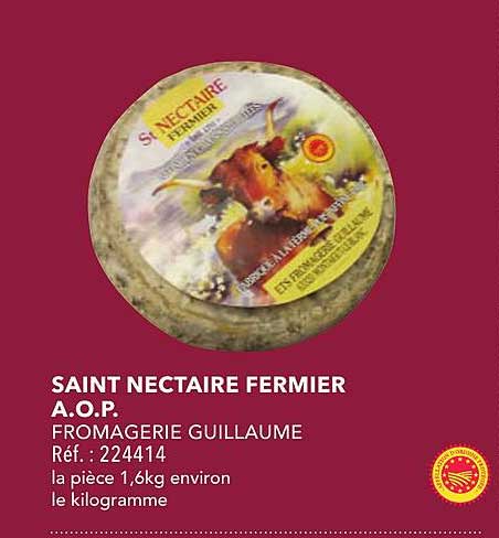 SAINT NECTAIRE FERMIER A.O.P.