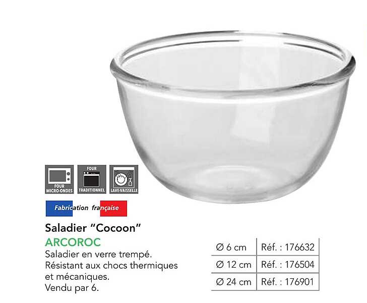 Saladier "Cocoon" ARCOROC