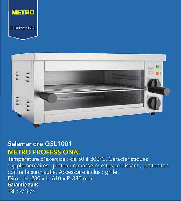 Salamandre GSL1001 METRO PROFESSIONAL