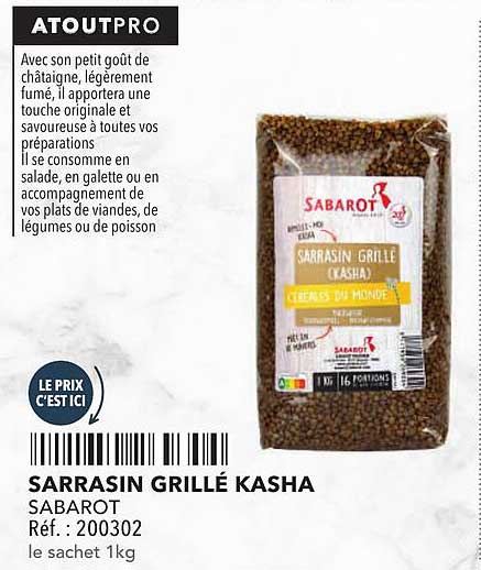 SARRASIN GRILLÉ KASHA
