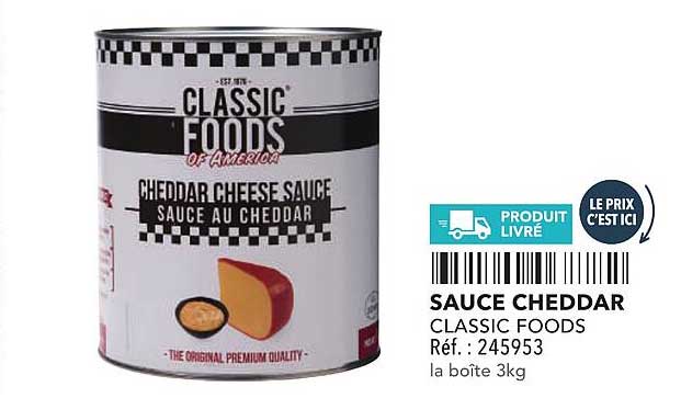 SAUCE CHEDDAR