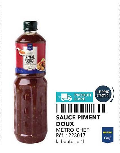 SAUCE PIMENT DOUX