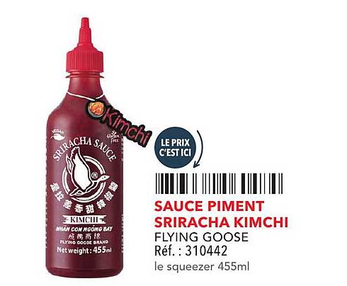SAUCE PIMENT SRIRACHA KIMCHI