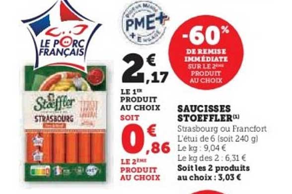SAUCISSES STOEFFLER