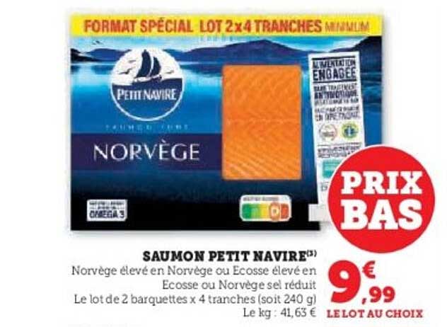 SAUMON PETIT NAVIRE