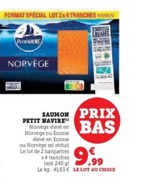 SAUMON PETIT NAVIRE