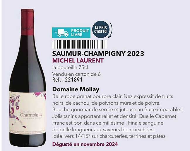 SAUMUR-CHAMPIGNY 2023