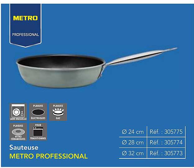 Sauteuse METRO PROFESSIONAL