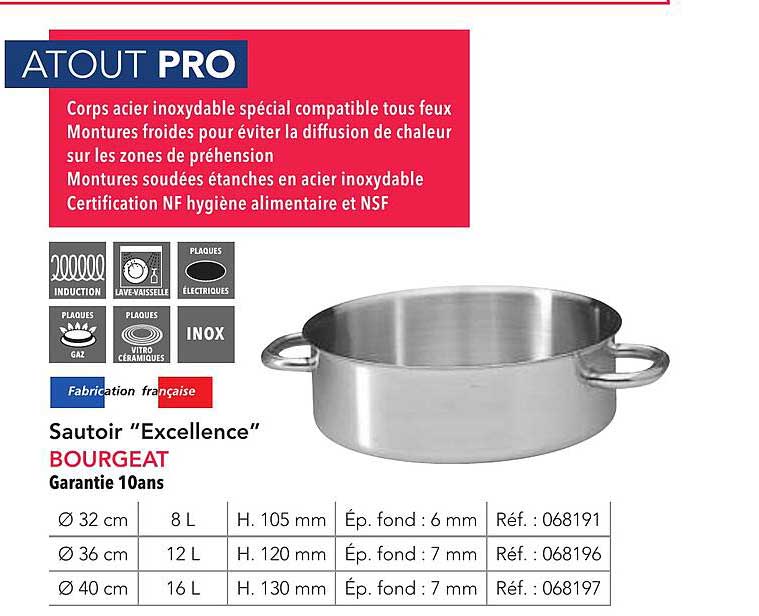 Sautoir "Excellence" BOURGEAT