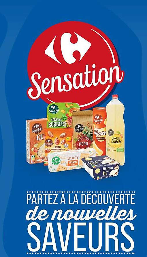 Sensation - Partez à la découverte de nouvelles saveurs