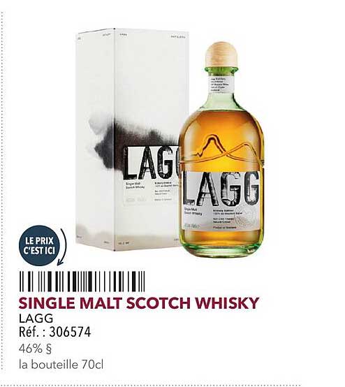 SINGLE MALT SCOTCH WHISKY LAGG