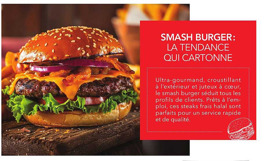 SMASH BURGER: LA TENDANCE QUI CARTONNE