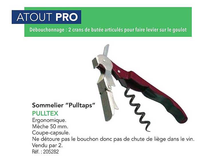 Sommelier "Pulltaps"