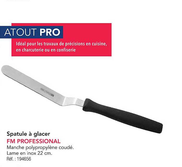 Spatule à glacer FM PROFESSIONAL