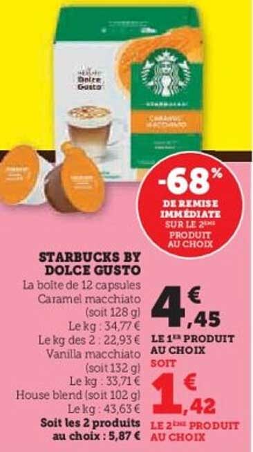 STARBUCKS BY DOLCE GUSTO