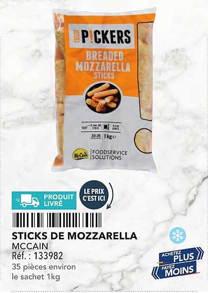 STICKS DE MOZZARELLA