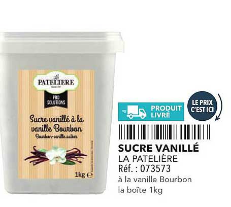 SUCRE VANILLÉ