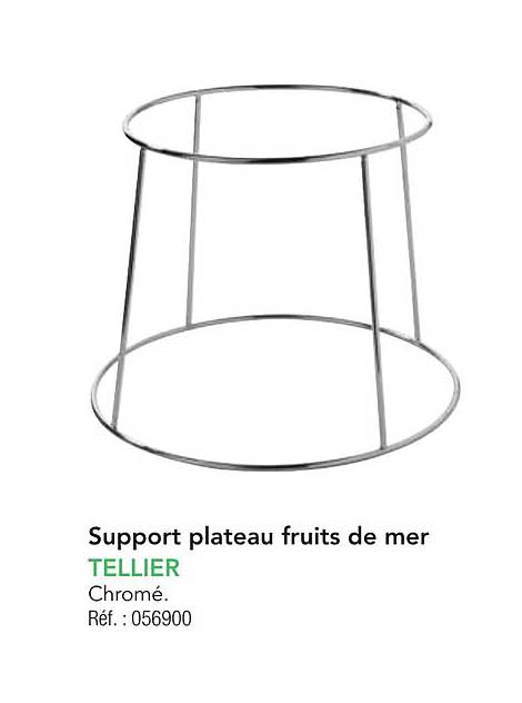 Support plateau fruits de mer