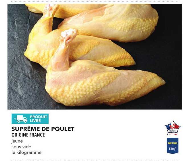 SUPRÊME DE POULET