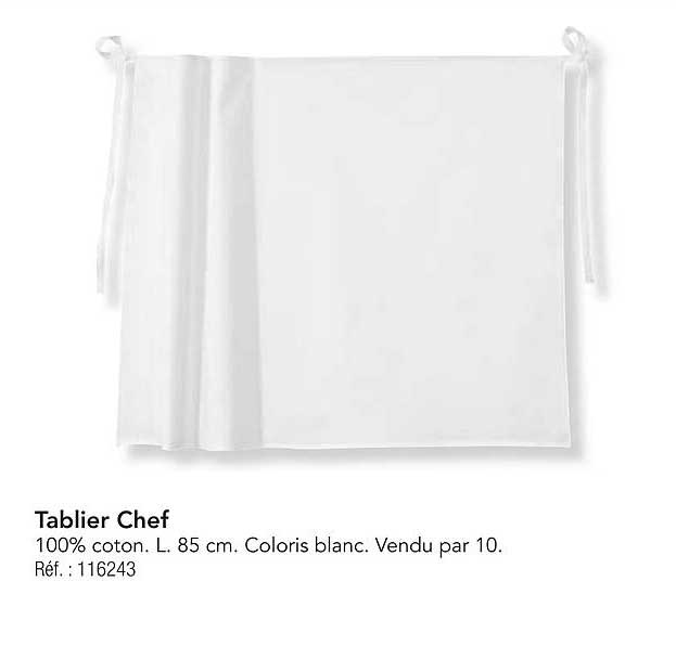 Tablier Chef