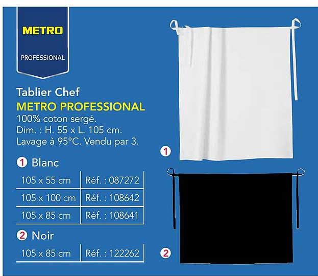 Tablier Chef METRO PROFESSIONAL