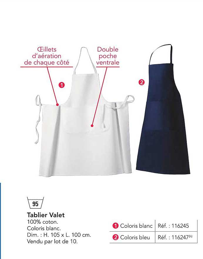 Tablier Valet