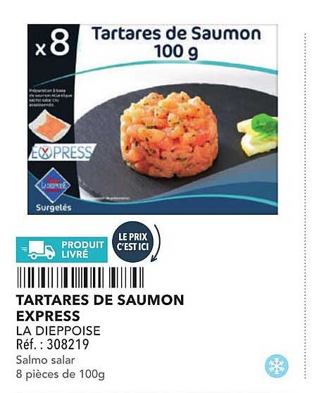 TARTARES DE SAUMON EXPRESS