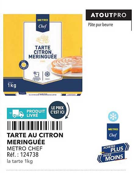 TARTE AU CITRON MERINGUÉE