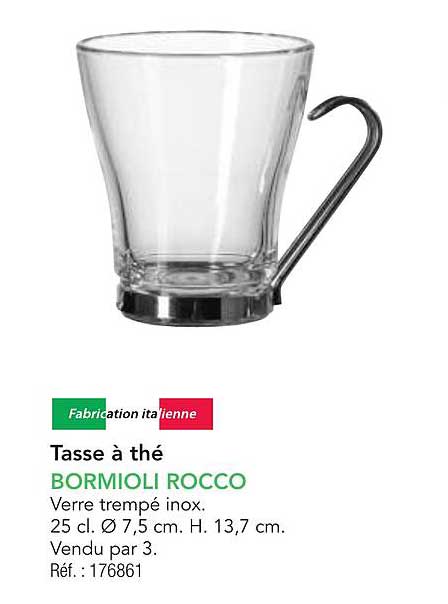 Tasse à thé BORMIOLI ROCCO