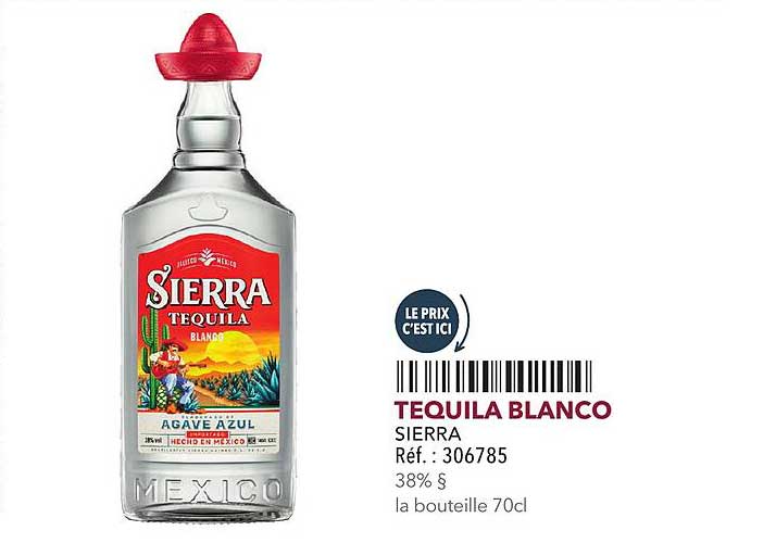 TEQUILA BLANCO SIERRA