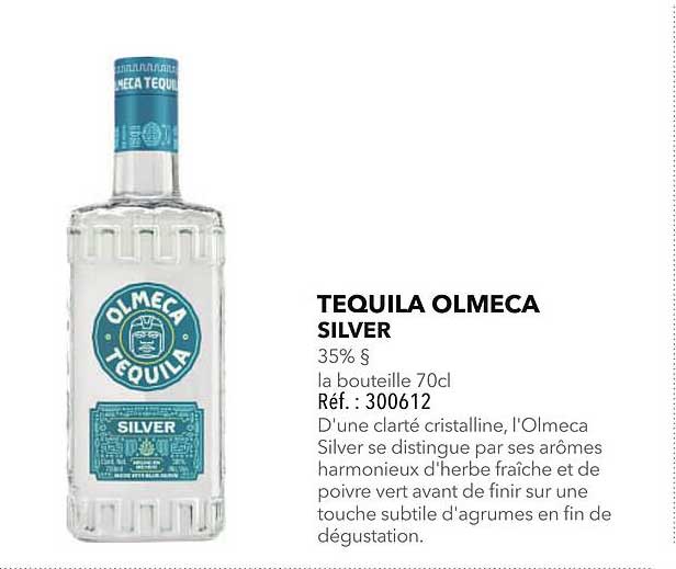 TEQUILA OLMECA SILVER