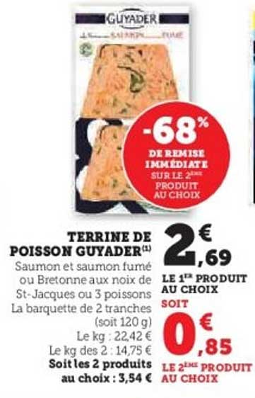 TERRINE DE POISSON GUYADER