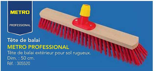 Tête de balai METRO PROFESSIONAL