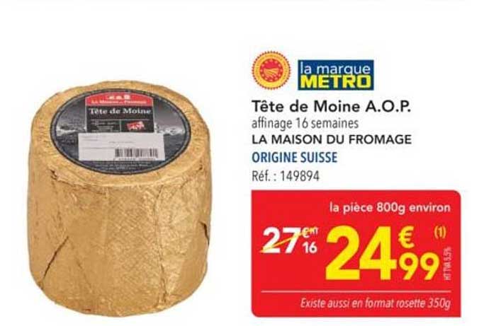 Tête de Moine A.O.P.