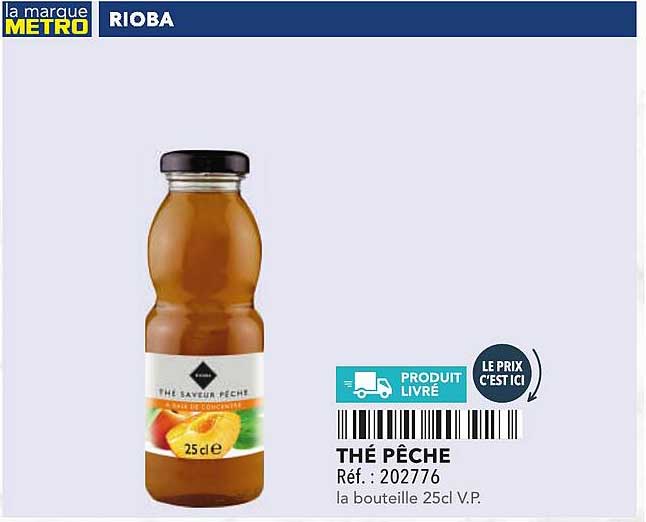 THÉ PÊCHE