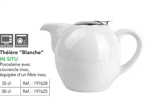 Théière "Blanche"