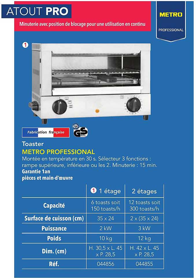 Toaster METRO PROFESSIONAL