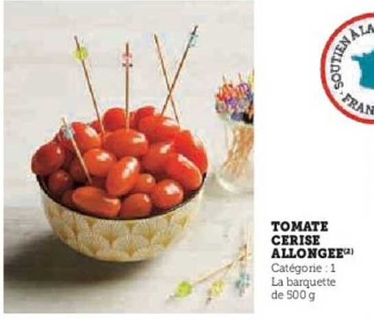 TOMATE CERISE ALLONGEE