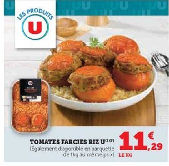 TOMATES FARCIES RIZ U