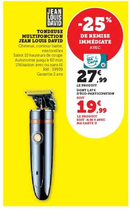 Tondeuse Multifonction Jean Louis David