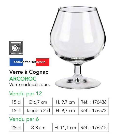 Verre à Cognac ARCOROC