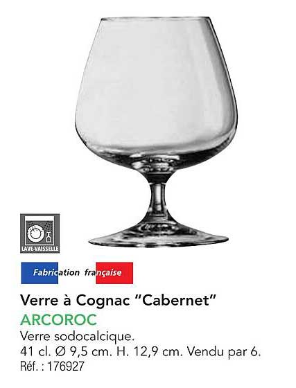 Verre à Cognac "Cabernet"